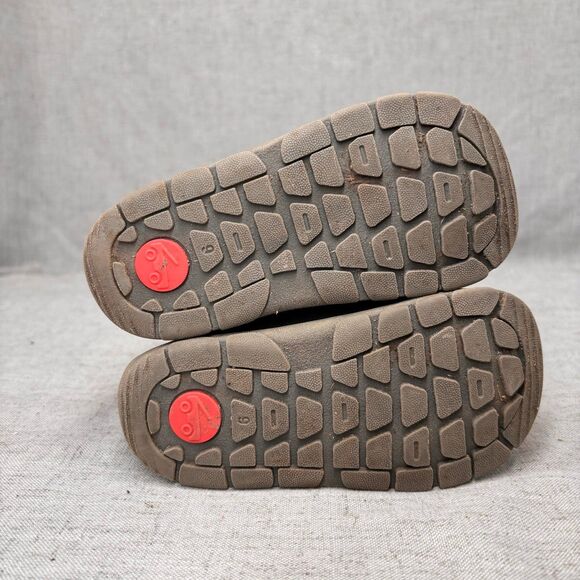 See Kai Run Gilman Boots Brown Blue Snow Rain Boots Waterproof Insulated Boys 9 - Picture 7 of 10